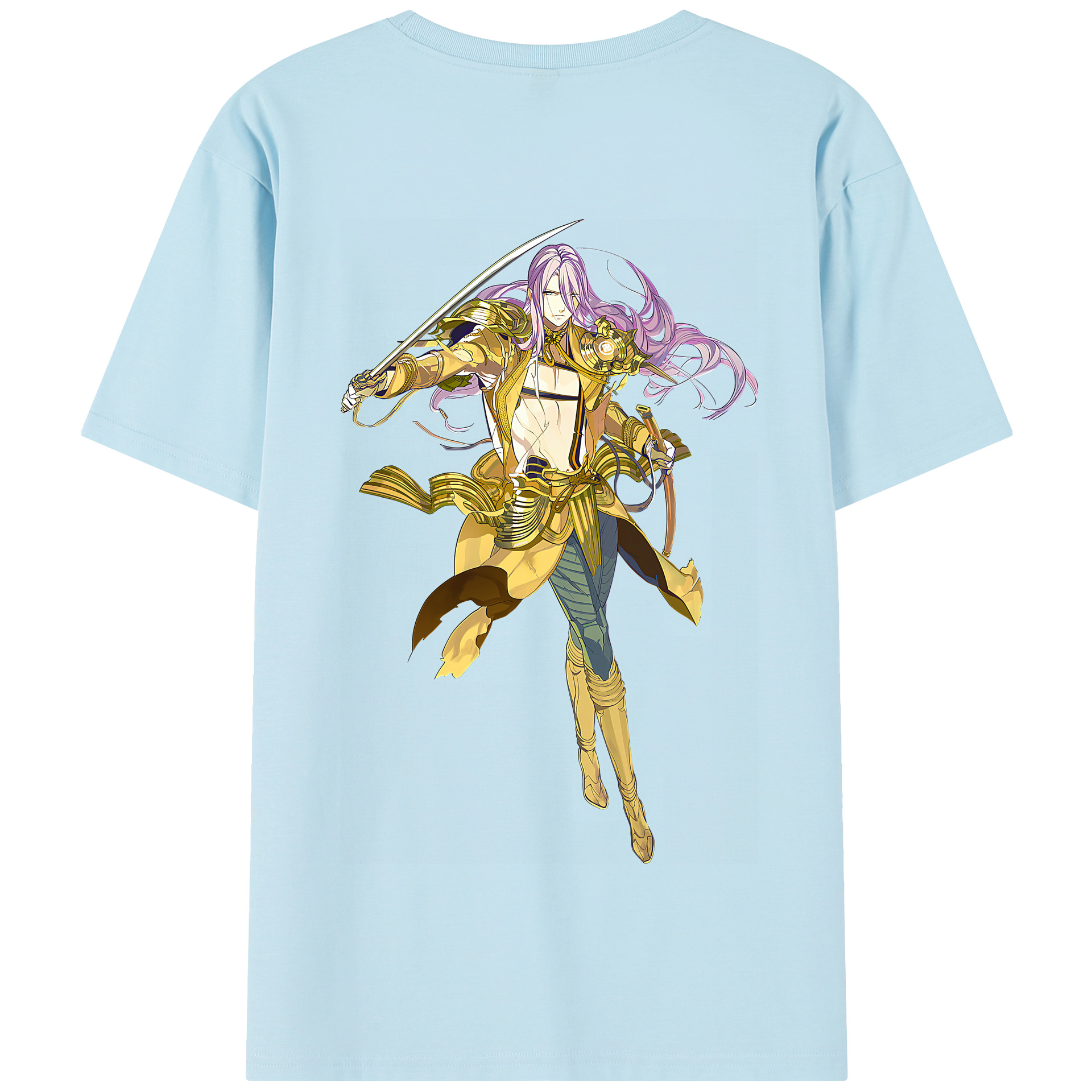 （画像用） 刀剣乱舞 Touken Ranbu 綿100％半袖Tシャツ（背面プリント）